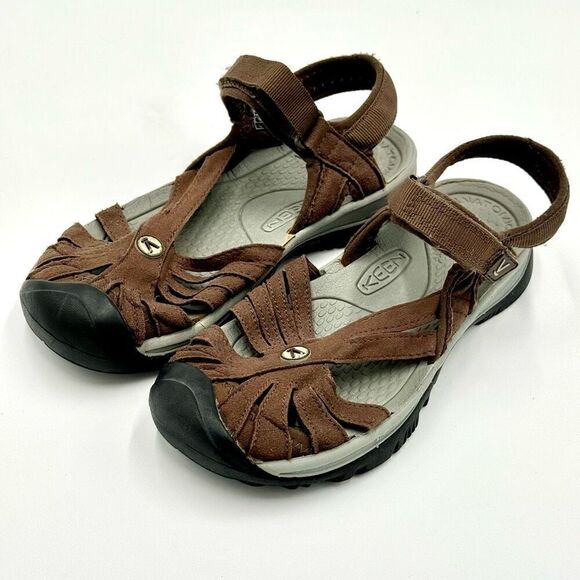 Keen Women’s Rose Adventure Sandal Gorpcore Brown Sandal Sz US 6.5 - Picture 11 of 11